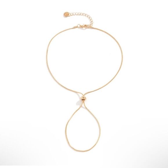 Minimalist silver Chain Anklets Foot Bracelet - Picture 2 of 4